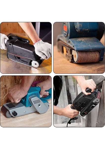 10 Adet 100X610MM Zımpara Kayışları Zımpara Kağıdı Aşındırıcı Bantlar Sander Döner Aletler Için Dremel Aksesuarları, 40-120 Irmik (Yurt Dışından)