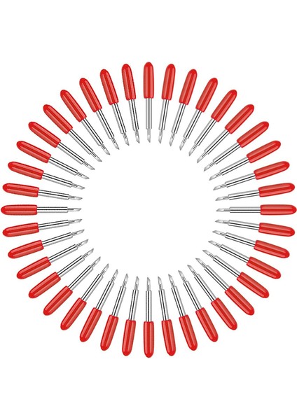 60 Adet S, Keşfetmek Için Hava / Hava 2 Maker Expression 30/45/60 Derece Kesim Plotter Yedek Bıçaklar (Yurt Dışından) modelleri
