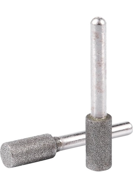 Adet 6mm Shank 10MM Çaplı Silindir Kafası Taşlama Elmas Taşlama Kalemi (Yurt Dışından) fiyatları