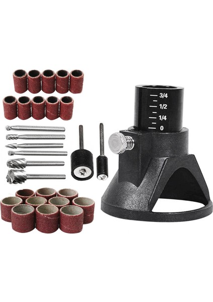 Flyeer 2020 4 Adet Döner Çok Amaçlı Pens Somun Kiti Için 0.8/ 1.6/ 2.35/ 3.2 mm ve 29X Döner Elektrikli Matkap Adanmış Bulucu Matkap Uçları (Yurt Dışından) fırsatları