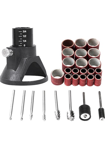 Flyeer 2020 4 Adet Döner Çok Amaçlı Pens Somun Kiti Için 0.8/ 1.6/ 2.35/ 3.2 mm ve 29X Döner Elektrikli Matkap Adanmış Bulucu Matkap Uçları (Yurt Dışından) indirimleri