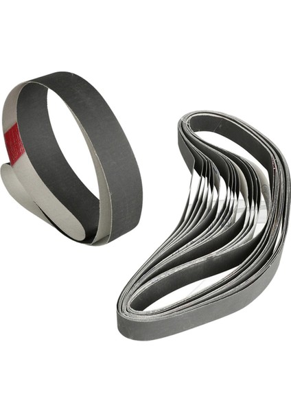 Nanlıy- 15 Adet 1 Inç x 30 Inç 600/800/1000 Grit Zımpara Kayışları Taşlama Parlatma Alüminyum Oksit (Yurt Dışından)