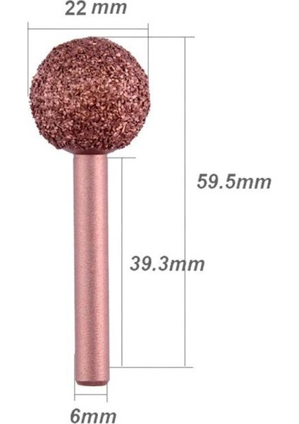 3x Araba Lastiği Tamir Taşlama Kafası 22MM Yuvarlak Çubuklu Top (Yurt Dışından) modelleri