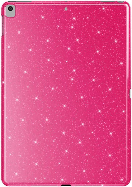 Apple iPad Pro 10.5 (7.nesil) Glittered Glossy Look Tablet Koton Kılıf Koyu Pembe