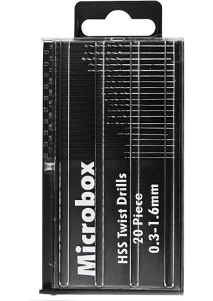 20 Adet 0.3-1.6mm Titanyum Kaplamalı Büküm Matkap Uçları Hss Ağaç Işleme Alet Seti (Yurt Dışından)