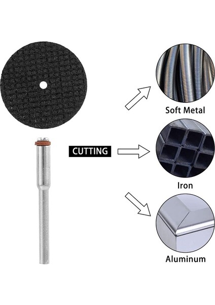 41 Adet Kesme Çarkı Seti Döner Kesme Tekerlekleri Alet Kiti Dremel Için Döner Alet Aksesuarları Reçine Metal Ahşap Taş (Yurt Dışından) fırsatları