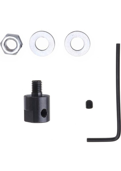 Effetool 3.17/4/5/6/8mm Delik M6 Iplik Tezgah Testere Bağlantı Kolu Mikro Matkap Motor Bağlantı ŞAFTI-3.17MM (Yurt Dışından)