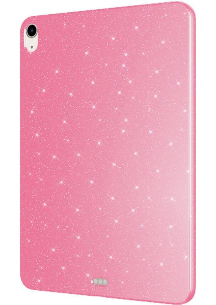 Apple iPad Air 10.9 2022 (5.nesil) Glittered Shiny Look Tablet Koton Kılıf Pembe