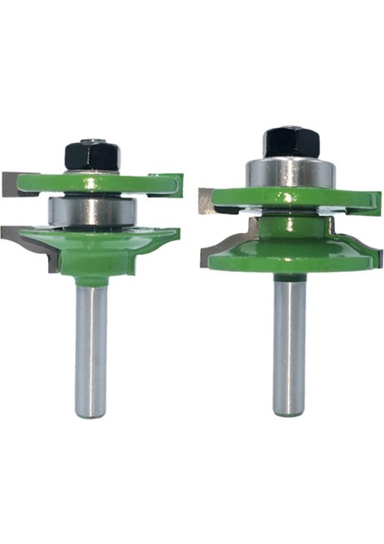 Adet 8mm Büyük Stile ve Ray Seti Ogee Freze Ucu Seti Zıvana Kesici (Yurt Dışından)