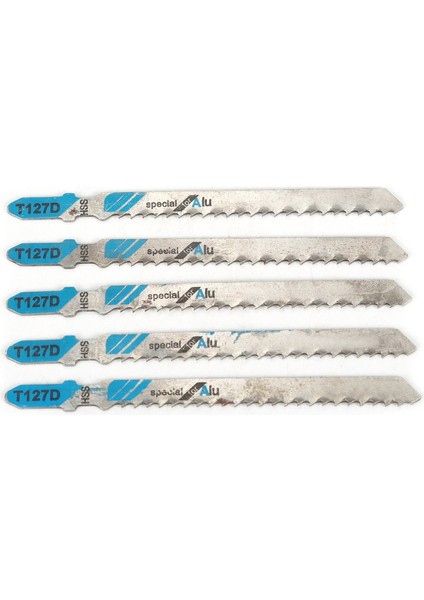 Adet/takım T127D Pistonlu Eğri Testere Bıçağı Seti Sert Metal Kesme Aleti Siyah (Yurt Dışından)