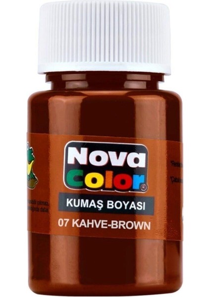 Kumaş Boyası Kahverengi 30 cc NC-165