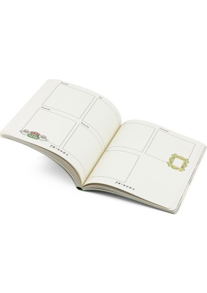 Friends Haftalık Planlayıcı Tarihsiz 15X17 Yeşil PLN-389057 fırsatları