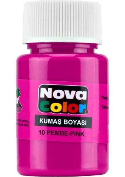 Kumaş Boyası Pembe 30 cc NC-168