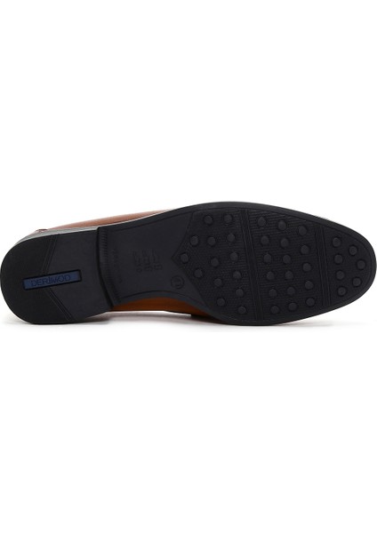 Erkek Taba Deri Casual Loafer