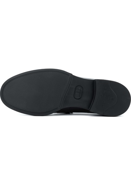 Erkek Hakiki Deri Siyah Loafer Ayakkabı 537 3392 Erk Ayk Y24 Sıyah Bfl modelleri