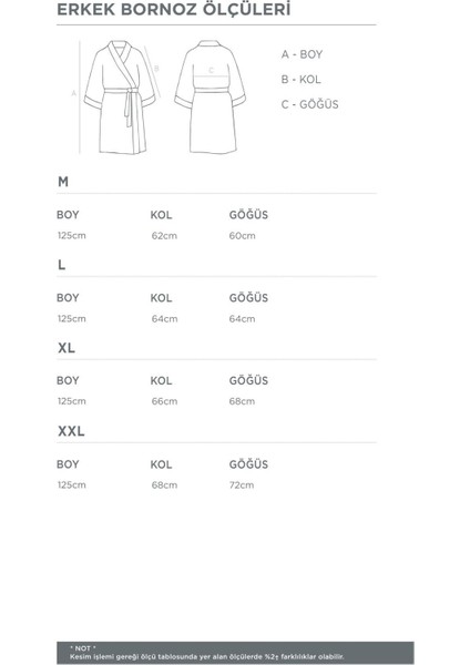 Pure Cotton Erkek Bornoz %100 Organik Pamuk Nakışlı Bej fırsatları