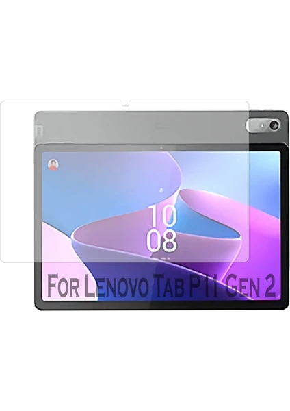 Lenovo Tab P11 2.nesil 11.5 Inç TB350FU ile Uyumlu Kırılmaz Tablet Temperli Cam Ekran Koruyucu