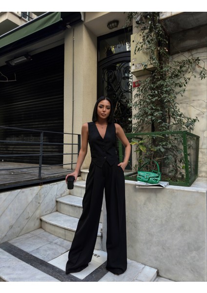 Kadın Poliviskon Cepken Yelek Pantolon Takım modelleri