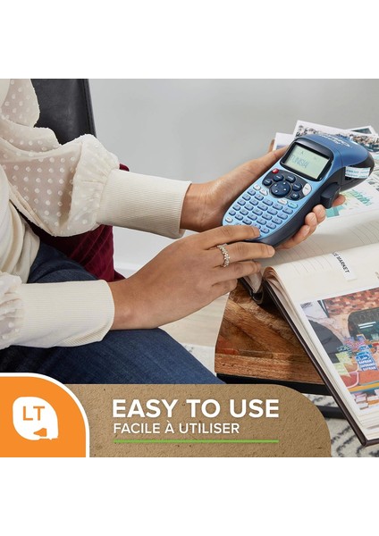 Letratag Şerit Plastik 12 mm * 4 mt Mavi (59426) fırsatları