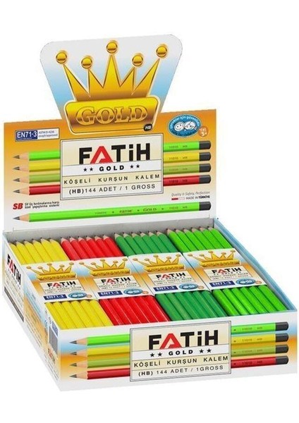 Kurşun Kalem Gold 11010 (12 Li Paket)
