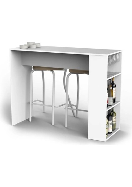 Asır Mutfak Adası Alt Modül 150 cm Beyaz