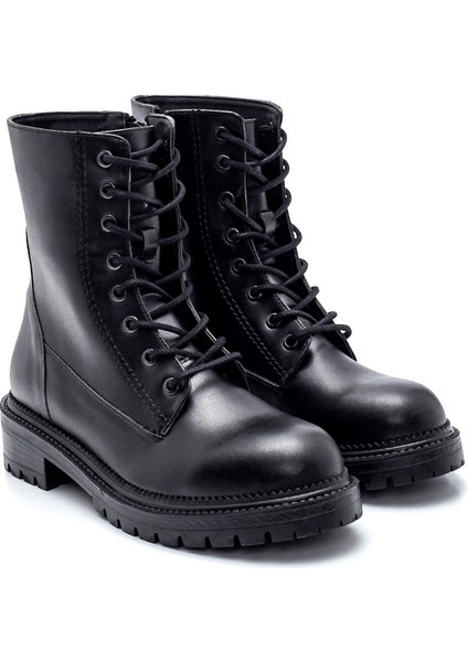 Kadın Siyah Fermuarlı Postal Bot fırsatları