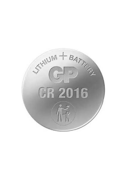 CR-2016 Saat Pili Lityum Pil 5 adet