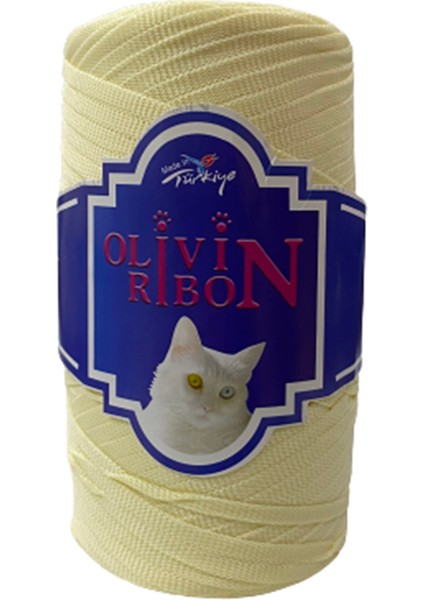 Polyester Ribon El Örgü Ipliği 250 gr