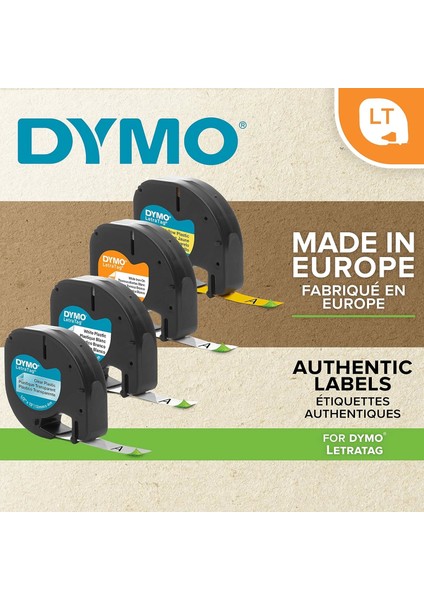 Letratag Şerit Plastik 12 mm * 4 mt Beyaz (59422) modelleri