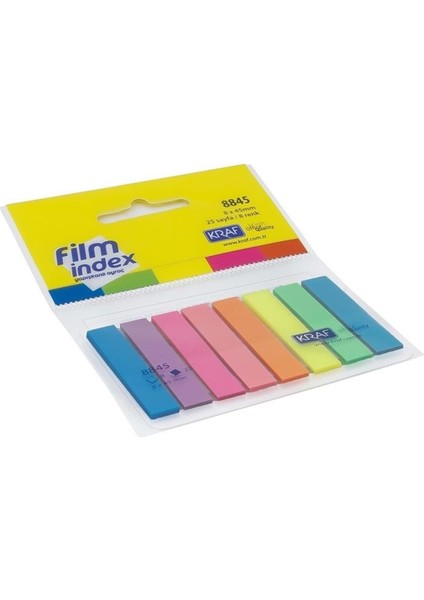 Index Film 25 * 8 Renk 8 mm Genişliği