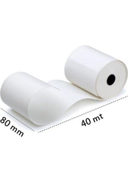 80X40 Termal Yazarkasa Rulosu