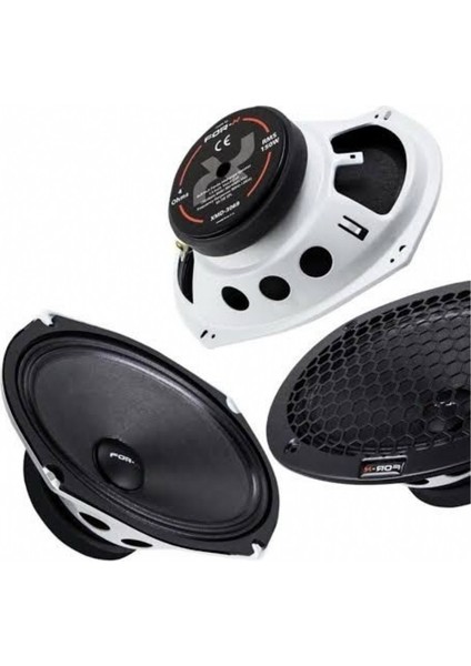XMD-3069 300W 150RMS Prof Midrange Oval Hoparlör
