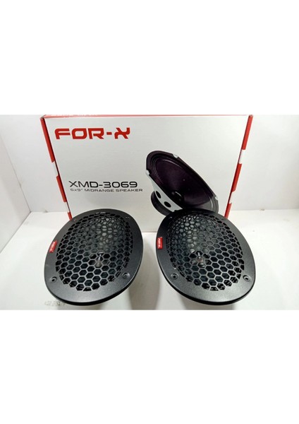 XMD-3069 300W 150RMS Prof Midrange Oval Hoparlör
