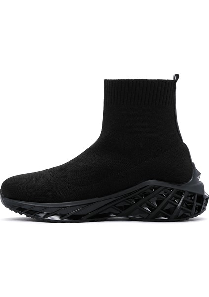 Kadın Siyah Kalın Tabanlı Bot fiyatları