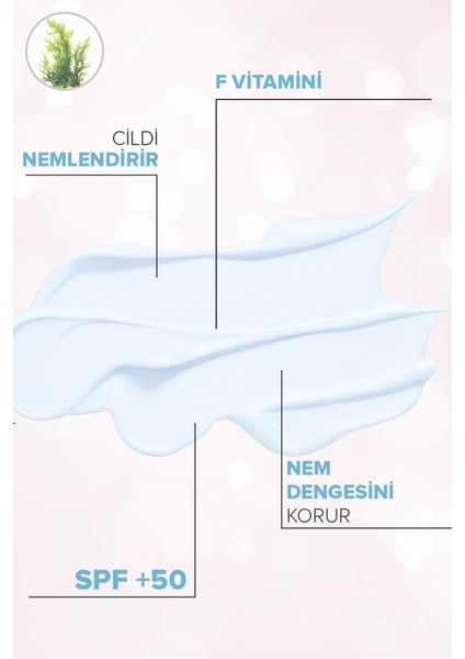 Mavi Deniz Yosunu F Vitamini Güneş Kremi ( Blue Seaweed ) 50 ml modelleri