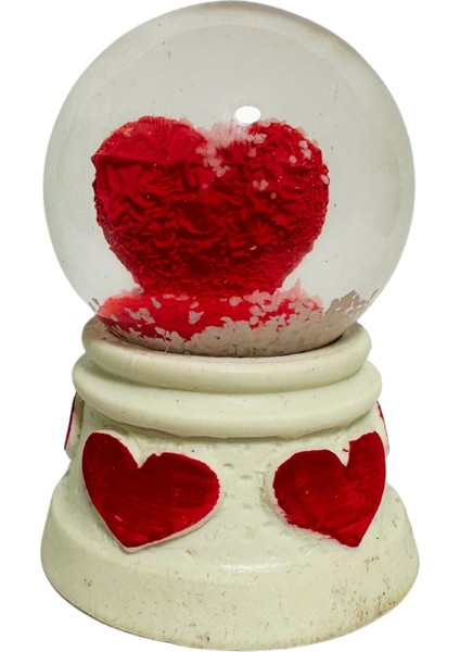 Gümüş Kaplama Baget Taşlı Kolye Küpe Yüzük - Kar Küresi Hediye Set PS3219 fiyatları