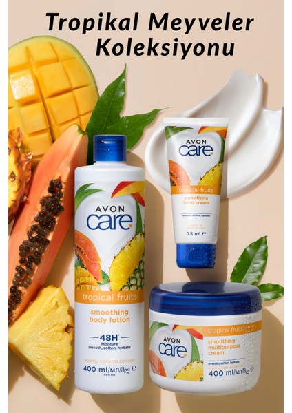 Care Tropical Fruits Ananas, Mango ve Papaya Özlü Vücut Losyonu 400 ml