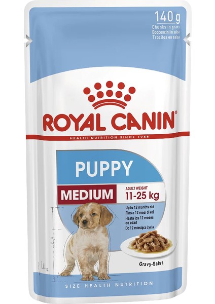 Medium Puppy Köpek Yaş Maması 140G