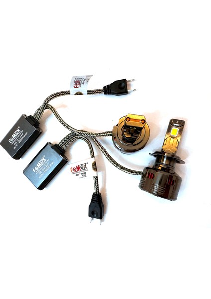 Gt Nano Plus Csp Lumıled Royal Chipset Radyatör Soğutmalı H7 LED Xenon LED Headlight
