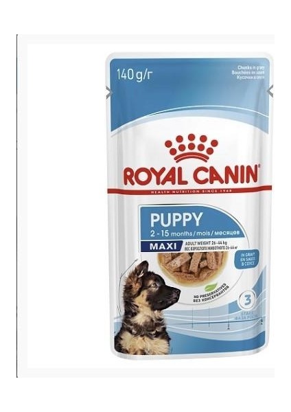 Maxi Puppy Yavru Köpek Yaş Maması 140 Gr