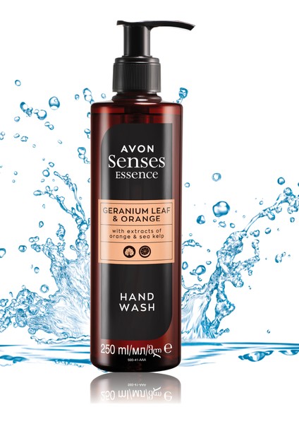 Senses Essence Sardunya Yaprağı ve Partakal Kokulu Sıvı El Sabunu 250 ml