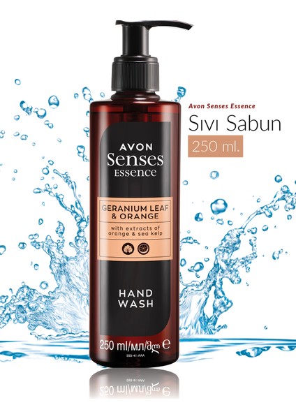 Senses Essence Sardunya Yaprağı ve Partakal Kokulu Sıvı El Sabunu 250 ml
