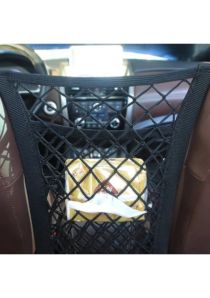 Araç Koltuk Arası Düzenleyici Örgü Organizer Elastik File fırsatları