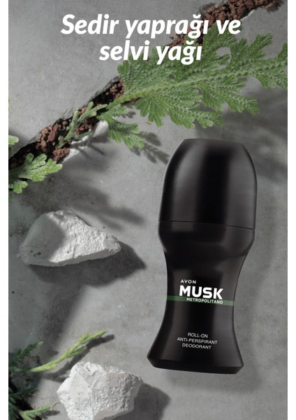Musk Metropolitano Erkek Roll-On 50 ml