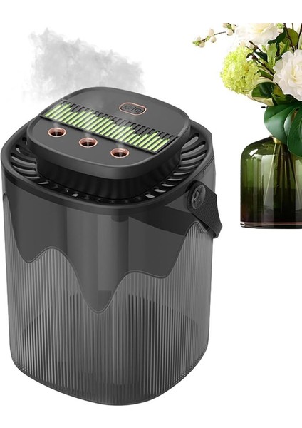 3modlu 3litre Hazneli Hava Nemlendirici Hava Makinası Aroma Esansiyel Yağı Difüzör Humidifier