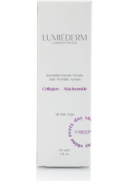COLLAGEN + NIACINAMIDE KIRIŞIKLIK KARŞITI SERUM modelleri