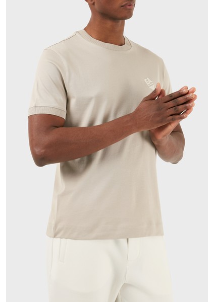 Pamuklu Regular Fit Bisiklet Yaka T Shirt Erkek T Shirt 3D1TN3 1jocz 0180