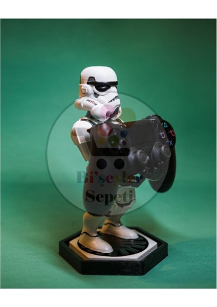 Star Wars Darth Vader ve Stormtrooper Gamepad Kol Tutacağı 2'li Set modelleri