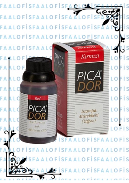 Istampa Mürekkebi 30ml Kırmızı fiyatları