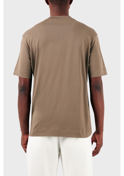 Bisiklet Yaka Pamuk Regular Fit T Shirt Erkek T Shirt 3D1TH3 1jocz 04B4